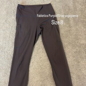 Fabletics Grey Yoga Leggings